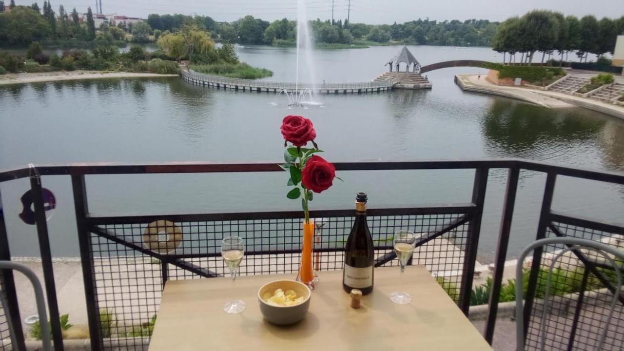 Vue Exceptionnelle Sur Le Lac Кретей Экстерьер фото