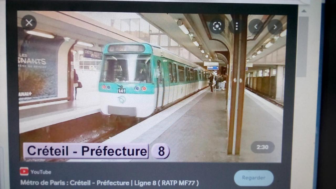 Vue Exceptionnelle Sur Le Lac Кретей Экстерьер фото